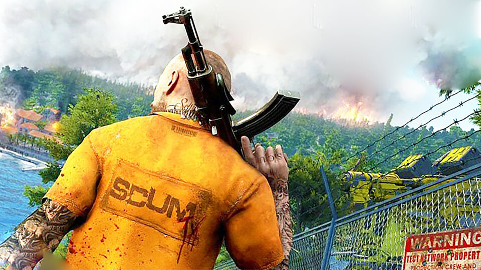 SCUM narodnyj test, zapusk na slabom PK i optimizacija