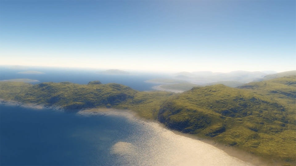 Прекрасные пейзажи в Space Engine