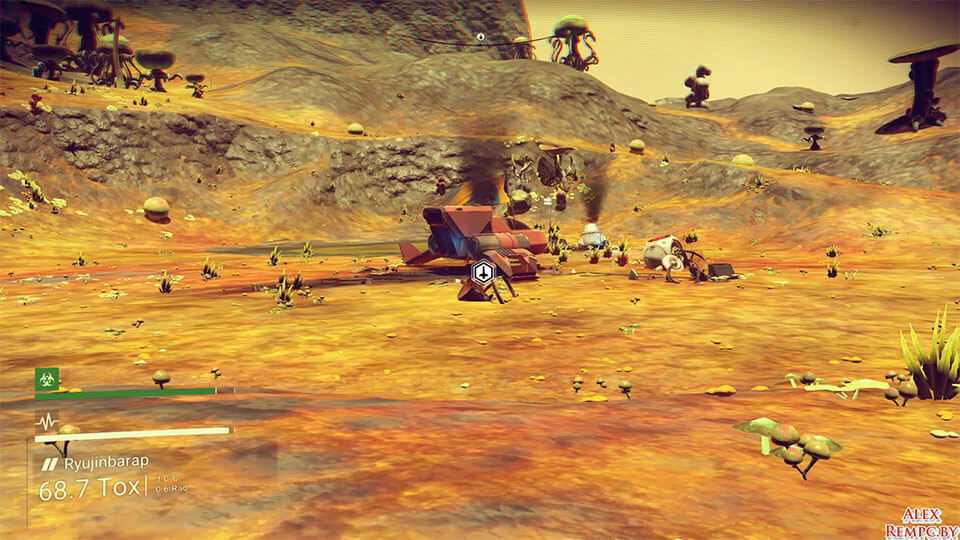 Мод#23 на No Mans Sky – улучшенные частицы (BetterGrain&Ultra High Mod)