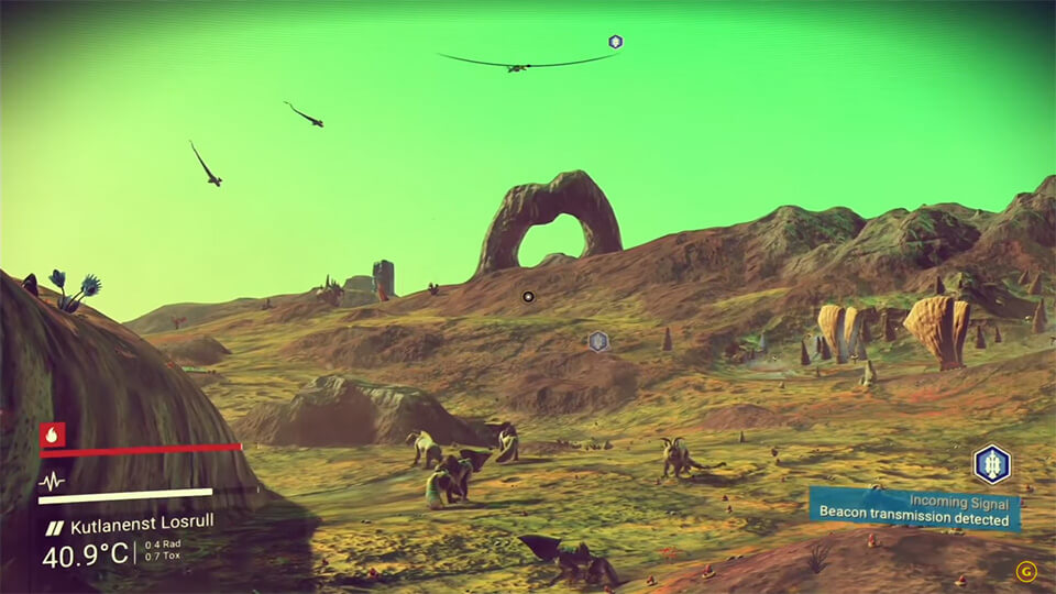 No Man's Sky мод на увеличение животных на 150%
