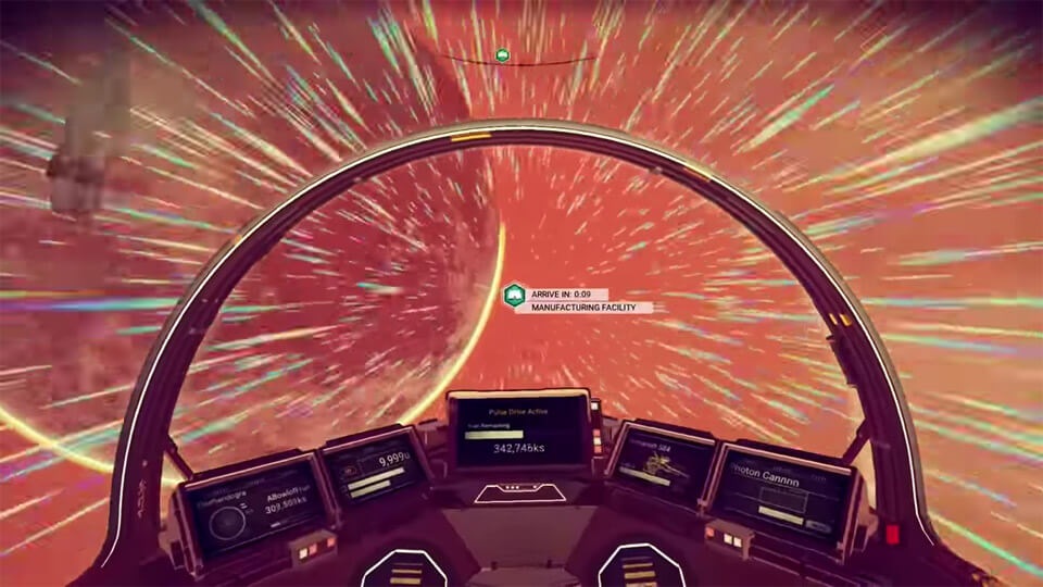 No Man's Sky мод#15 - убираем лишние эффекты при полёте (No speed lines)