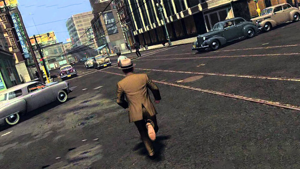 Test L.A. Noire zapusk na slabom PK