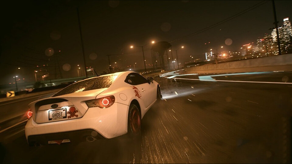 Test Need for Speed 2016 zapusk na slabom PK