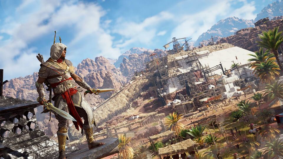 Тест настройка оптимизация Assassin's Creed: Origins на слабом ПК