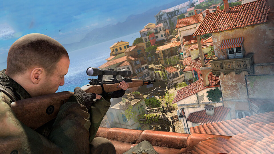 Тест настройка оптимизация Sniper Elite 4 запуск на слабом ПК