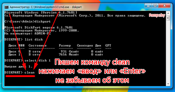 команда-clean