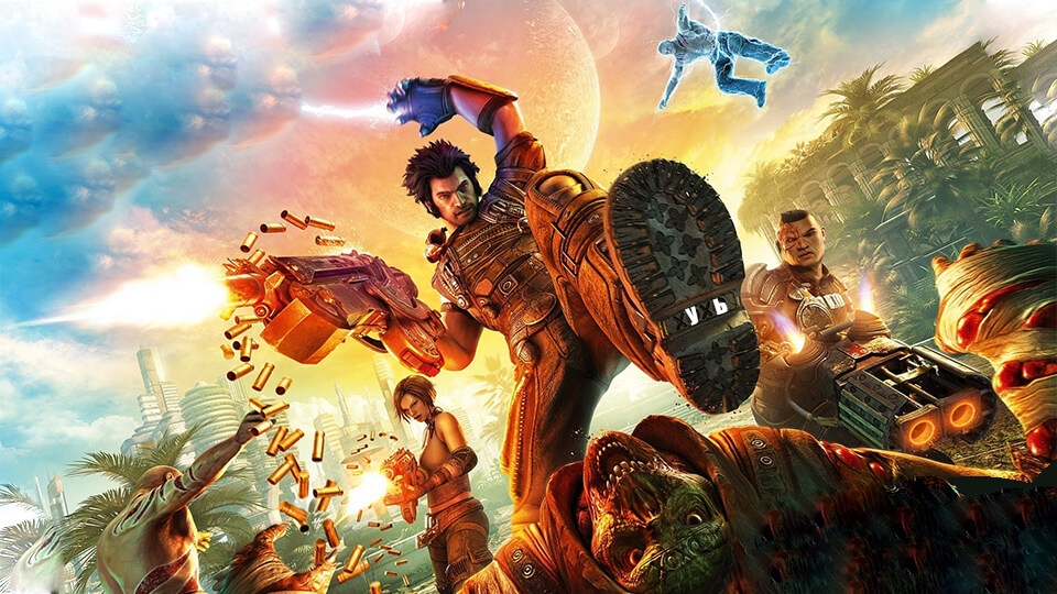 Матерная русская озвучка Bulletstorm