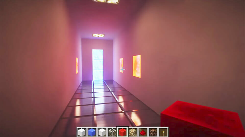 Trassirovka luchej dobralas' i do Minecraft