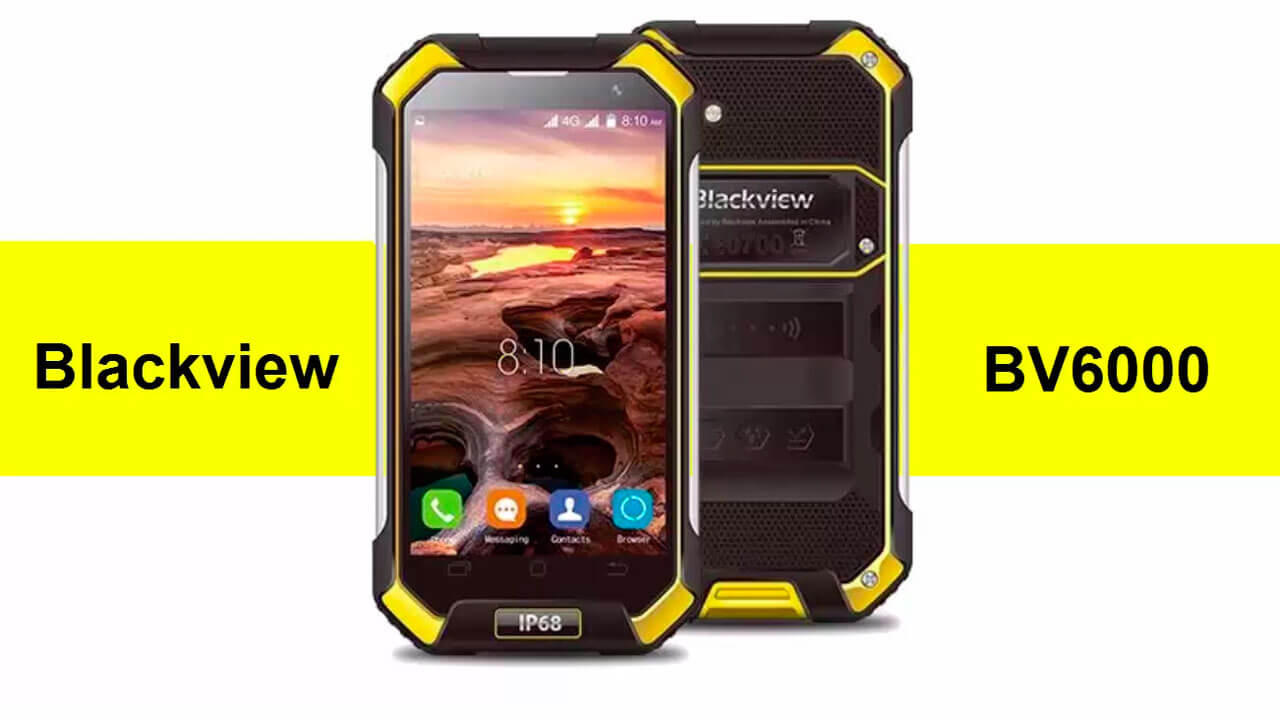 Сверх защищённый смартфон Blackview BV6000