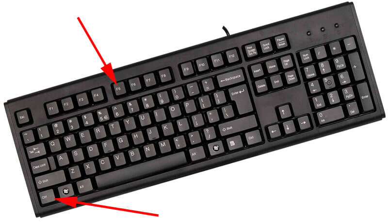 Ctrl-+-f5-na-klaviature