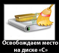 Как очистить диск C