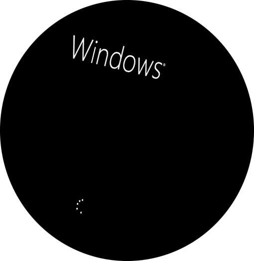 начало загрузки Windows 8 с диска