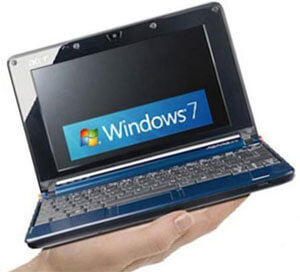 Ustanovim Windows 7 na netbuk